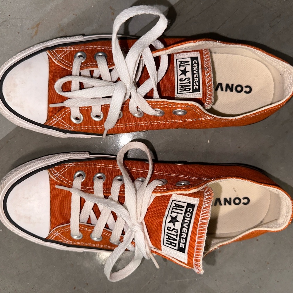 Converse' Orange All Star Sneakers